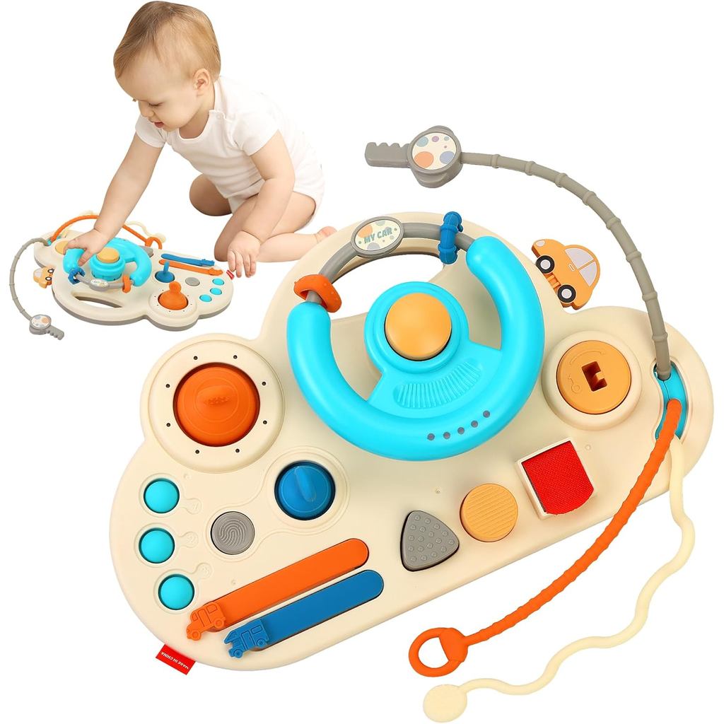 Vô lăng cho đồ chơi trẻ mới biết đi, Đồ chơi Montessori cho bé để làm quà tặng giáo dục