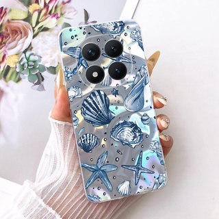 Dành Cho Xiaomi Redmi Note 15 Pro 5G 4G Vỏ Hoa Phong Cách Mới Mềm Mại Silicon TPU Ốp Lưng Cho Redmi Note 15 Pro Vỏ Điện Thoại Toàn Cầu