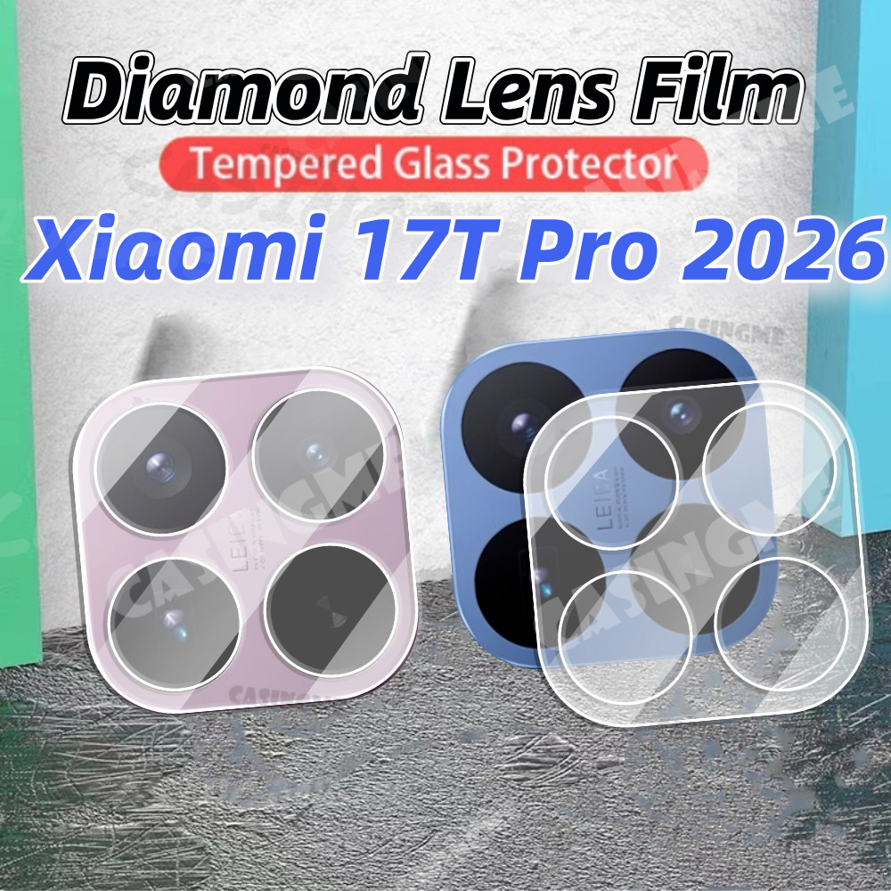 Bảo vệ ống kính máy ảnh 3D Xiaomi 17TPro 17T 206 cho Xiaomi 17T 17T 17 T T T17 17TPro Xiaomi17T Pro Ultra 4G 5G Kính cường lực trong suốt Bảo vệ camera sau