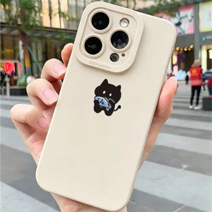 Ốp điện thoại silicon mềm hình cá và hoa văn cho iPhone 11 12 13 14 15 16 17 Pro Max IP 7 8 Plus X XS XR