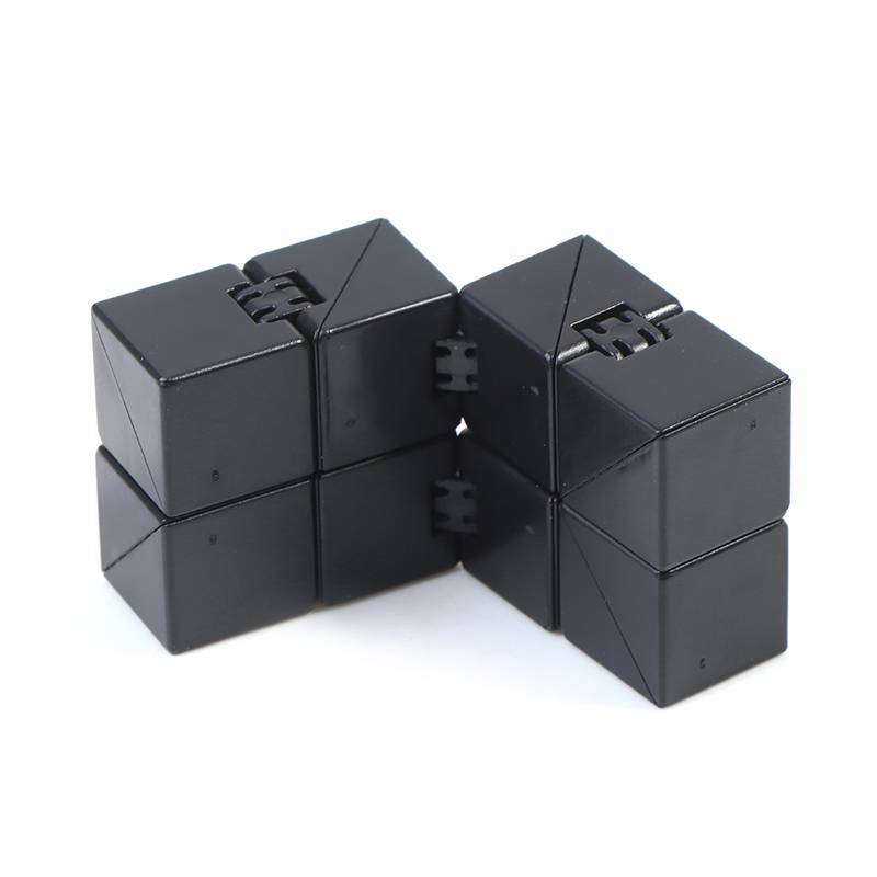 E-WOITD Infinity Magic Cube Đồ chơi ngón tay Văn phòng Flip Cubic Puzzle Khối giảm căng thẳng E-WOITD