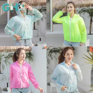 GHX Jaet Nữ Mùa Hè Chống Nắng Áo Chống Tia UV Qui Khô Thể Thao Áo Gió Đi Xe Đạp Chạy Áo VN