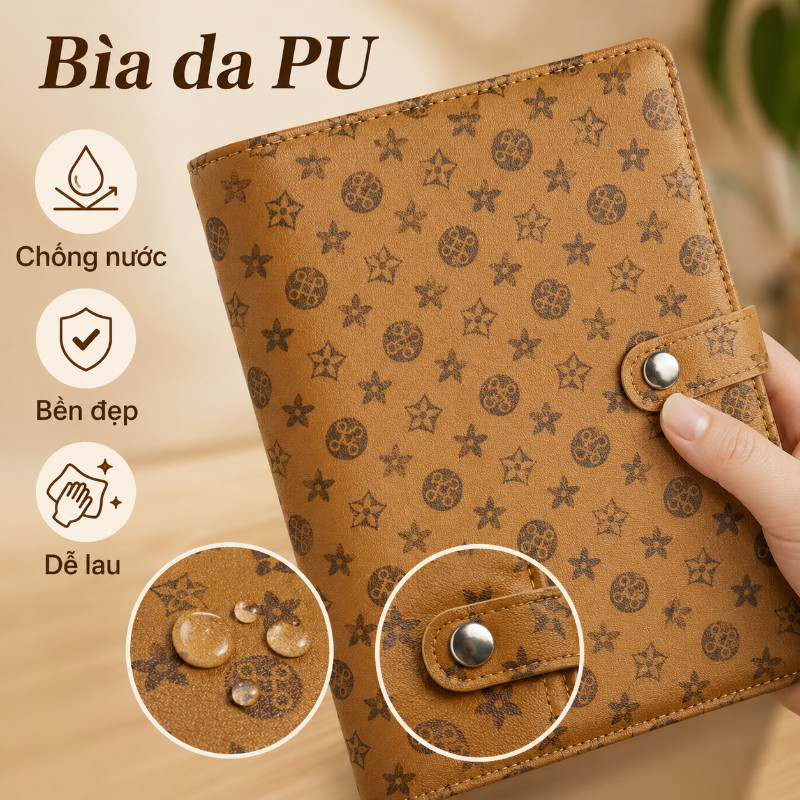 Túi Đựng Giấy Tờ Lật Trang Tiện Lợi - Siêu Dung Lượng, Chống Nước, Trong Suốt Để Bảo Vệ Hộ Khẩu, Bằng Cấp