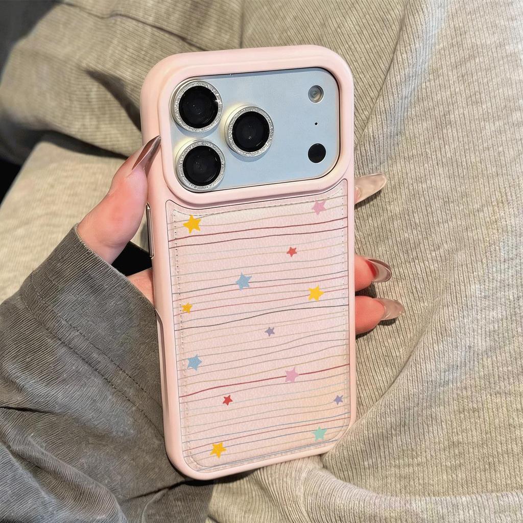 Chú gấu bông dây thắt Thích hợp iPhone 17p trường hợp điện thoại 16/15 13 dễ thương 14
