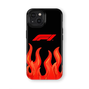 Flame f1 Thích hợp cho iPhone 17ProMax 16Pro 15 11 12 13 14 xs XR 17Air Vỏ bảo vệ hai lớp chống sốc Vỏ điện thoại