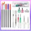 Bộ bảo trì máy may 15 chiếc: Tuốc nơ vít, Nhíp, Bàn chải, Rippers và Vỏ