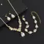 KUZHEN 3 Chiếc Thời Trang Và Sang Trọng Cưới Zircon Nelaces Bông Tai Bộ Vòng Tay Nữ Trang Sức Quà Tặng HOT