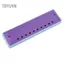 toyuvn Fesjoy Lỗ âm thanh Harmonica tinh tế được điều chỉnh bởi kỹ thuật viên Hoàn hảo cho nhạc Rock Jazz OrangeGreen (Hai màu-Tím)