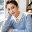 VIC Có Thể Tháo Rời Vòng Cổ Choker Phụ Kiện Thời Trang Cổ Đứng Với Openwork Ren Và Viền Chi Tiết Cho Trang Phục Hàng Ngày
