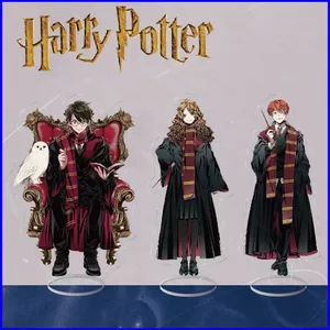 SQ3 Harry Potter Hình Đồ Chơi Mô Hình Anime Tấm Giá Đỡ Đứng Trang Trí Nhà Bộ Sưu Tập Vật Trang Trí Quà Tặng QS3