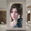 Xianyi Wang Lin Wending Tranh Treo Tường Trang Trí Tranh Trong Nhà Poster Dán Tường Tranh Trang Trí Gỗ Chắc Chắn Cuộn Tranh 5.29