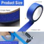 35mm x 20m Băng keo phun ô tô có độ nhớt cao Sơn có thể ghi được Đường may đẹp Trang trí Giấy Crepe Giấy dính dễ nghe 5ZNE