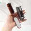 BeautifulHomeA Mane Lông Bàn Chải Tóc Di Động Có Thể Gập Lại Có Gương Thơ Du Lịch Massage Dụng Cụ Tạo Kiểu Tóc Salon Quà Tặng VN