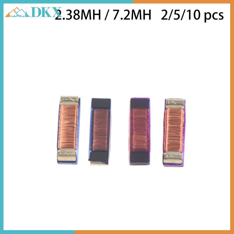 DKX 2 / 5 / 10 Chiếc Xe Ô Tô Chìa Khóa Cuộn Cảm Cuộn Dây Transponder Chip 2.37MH 7.2MH Cho Peugeot Citroen Renault Transponder Coil.