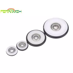 1 Bánh xe chịu lực ồn thấp bằng cao su Vòng chữ O Độ đàn hồi tắt tiếng Cao su phủ 625z 695z Bánh xe lăn Bảng ròng rọc Dụng cụ câu cá [MỚI]