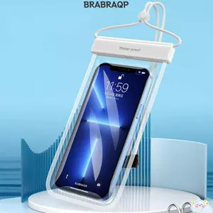 BRABRAAA Điện thoại chống nước Màn hình cảm ứng đa năng Vỏ điện thoại di động dưới nước
