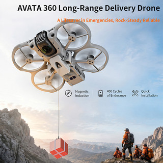Dành Cho DJI Avata 360 Máy Bay Không Người Lái Địa Từ airdrop Từ Xa Máy Bay Ném Biển Câu Cá Drone Phụ Kiện