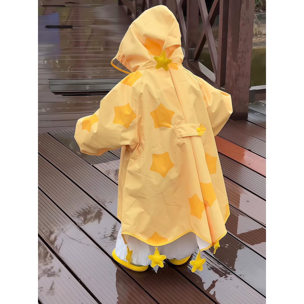 🔥Đi học áo mưa hàn quốc dễ thương thời trang Ngôi Sao Dễ Thương Poncho Trẻ Em Áo Mưa Mẫu Giáo Quần Áo Mưa Trẻ Em Bé Tiểu Học Học Mới Áo Mưa Chống Thấm Nước