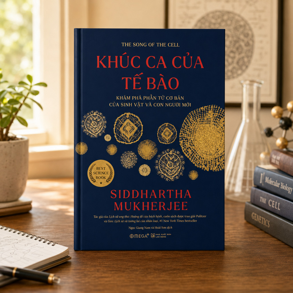 Sách - Khúc Ca Của Tế Bào - Siddhartha Mukherjee (Omega Plus)