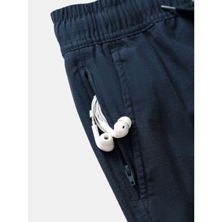 Quần Short Linen Nam ICONDENIM Azura Form Regular QSID0291
