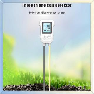 Any2Get5% tắt 3 trong 1 LCD kỹ thuật số Máy đo đất Độ ẩm nhiệt độ Máy đo PH với dụng cụ đo cây Balight cho cây hoa Vườn