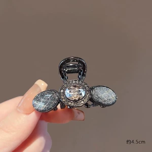 MAUROPOLI Pháp Ánh Sáng Cao Cấp Sang Trọng Kim Cương Giả Lấy Kẹp Nhỏ Sáng Bóng Kính Gãy Tóc Kẹp Bên Nổ Top Kẹp Phụ Kiện Tóc