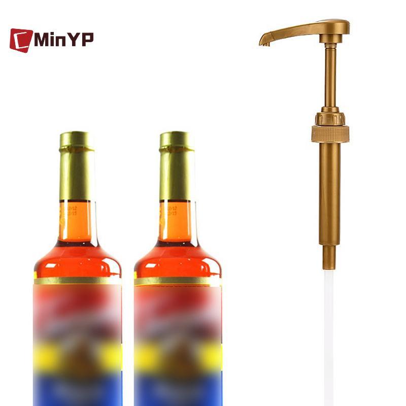 CMinYP 1 / 5 Chiếc Cà Phê 750ML Máy Đựng Xi-rô Bơm Chất Lỏng Cho Xi-rô 10Ml Nước ép Chai Máy Bơm Vinh Quang