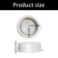 Exhila Nắp Chai Silicon Đa Năng Thiết Kế Chống Rò Rỉ Nắp Thay Thế Hoàn Hảo Cho Văn Phòng Gia Đình Bếp Storag