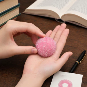 < Pluscloth > 4 Quả bóng căng thẳng giảm lo âu có thể định hình Đồ chơi Fidget giác quan co giãn cho du lịch Bóng bóp có thể đúc di động cho trẻ em Người lớn Thư giãn và tập trung Bóp Bal