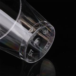 50 cái 30ml dùng một lần Mini rõ ràng cốc nhựa ngoài trời dã ngoại sinh nhật nhà bếp Đảng bắn kính thạch Ly bộ đồ ăn nếm