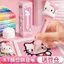 Giảm Giá HelloKitty Bean Pen KT Cat Dot Grip Loại Đẩy Tự Động Đậu Bút Công Cụ Bút Đặc Biệt Cho Bút Đậu