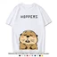 SY3 Hoppers TOM thằn lằn 220g áo thun cotton dày tay ngắn YS3