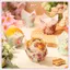 JRP 50 Chiếc Họa Tiết Hoa Tulip Muffin Cupcake Cốc Giấy Chống Dầu Cupcake Lót Nướng Muffin Cốc Đựng Bánh Dụng Cụ Trang Trí Muffin Bọc Trường Hợp JRP