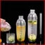 ST2 3 Bộ Bình Lắc Cocktail Bằng Nhựa Trong Suốt Có Cân Đánh Dấu Máy Trộn Đồ Uống Di Động Cho Trà Trái Cây Tự Chế TS2