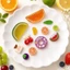 Set Charm Fresh Fruit Summer Resin Cao Cấp, Bộ Charm Hoa Quả Nhiệt Đới Cam Chanh Cherry Donut Và Dưa Hấu