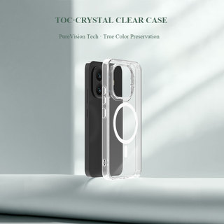 Ốp Lưng Từ Tính Xiaomi 17T / 17T Pro TOC Trong Suốt TPU + PC Cứng MagSafe
