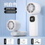 Quạt Lạnh Tốc Độ Cao Cầm Tay Mới Có Thể Gập Lại Di Động Turbo Mini Bán Dẫn Ice Pack Quạt Nhỏ WMYV