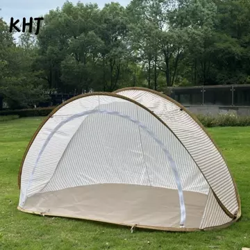 Lều mở nhanh KHJ, dành cho 2-4 người Lều cắm trại thiết lập tức, Lều cắm trại mở nhanh di động Tự động bật lên chống tia cực tím che nắng dã ngoại Bãi biển