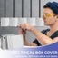 POP 5 Cái Hộp Điện Kim Loại Nặng Loại 4 Trong Vuông Để Bảo Vệ An Toàn