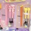 Bộ Đồ Ăn Sanrio Kết Hợp Hoạt Hình kt Thìa Inox Nĩa Sinh Viên Dễ Thương Di Động Thìa Bộ Đồ Ăn 6.8