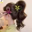 < YEI > Kẹp Móng Vuốt Tóc Hoa Sử Dụng Hàng Ngày Chống Trơn Trượt Hàm Lớn Cho Nữ Thi Tóc Mới