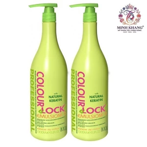 Dầu gội xả khóa màu chuyên nghiệp Bes Lock Colour 1000mlx2 [ MK ]
