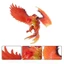 Mô phỏng Động vật rắn Trẻ em Phương Tây Thần thoại Warcraft Rồng Flamingo Ice Dragon Mô hình khủng long Đồ chơi Đồ trang trí Bán buôn Chiều cao 10cm