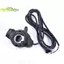 E-Bike Thumb Throttle LCD Kỹ Thuật Số Pin Hiển Thị Điện Áp Công Tắc Tay Cầm Ngón Tay [MỚI]