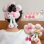 Hoạt Hình Dễ Thương Mông Sanrio Scrunchy Hoa Tóc Dây Tóc Hoa Cao Cấp Tóc Bóng Đầu Dây Dễ Thương