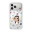 Ốp điện thoại mờ mờ hình cô gái hoạt hình từ tính cho iPhone 17 Pro Max 16 Pro 15 14 Vỏ bảo vệ cứng