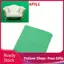 apill Polyester Folding Background Có thể gập lại Opaque Cotton Màn hình ảo Colorfast cho Studio chụp ảnh (Màu xanh lá cây)