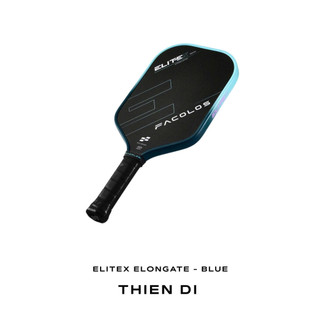 [Chính hãng] Vợt Pickleball Facolos EliteX Elongate bản đầu vuông Tardio sử dụng
