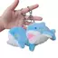 HFTOY 1Pc 12cm Cá Mập Nhỏ Sang Trọng Đồ Chơi Búp Bê Thú Nhồi Bông Phụ Kiện Sang Trọng Mặt Dây Chuyền Đồ Chơi Cho Bé Kid Quà Tặng Móc Khóa Đồ Trang Trí ~