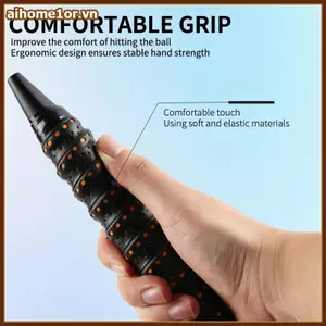 AIHOM Sho Hấp thụ Raet Overgrip Tape 1 Cái Chống Trượt Chống Mồ Hôi Tay Cầm Thể Thao Cho Tennis Cầu Lông Thực Hành Squash,
